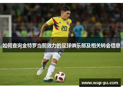 如何查询金特罗当前效力的足球俱乐部及相关转会信息